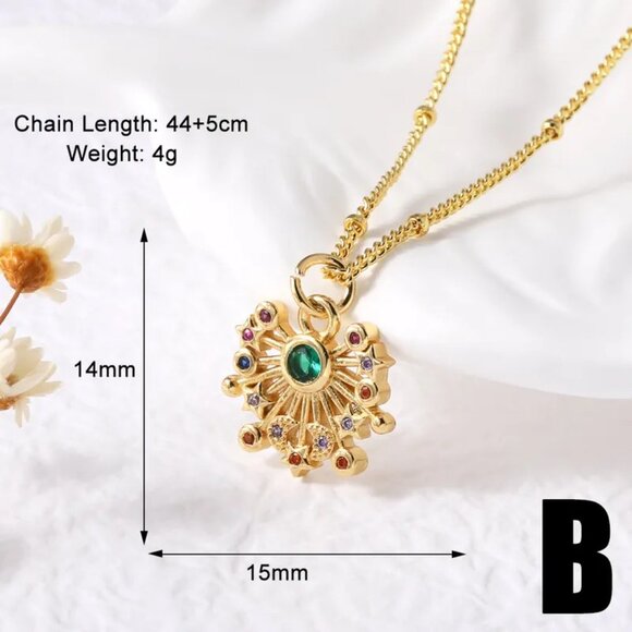 Stainless Steel Copper Cuban Link Curb Chain 18K Gold Plated - Picture 3 of 5